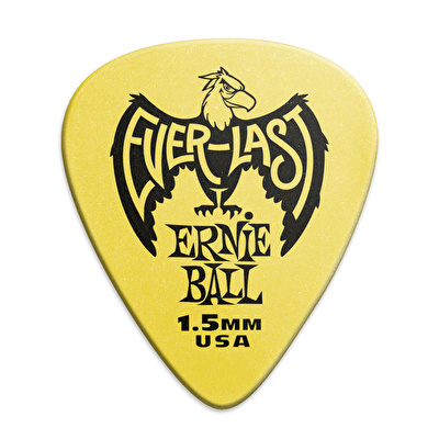 ERNIE BALL P09195 Everlast  Sarı 1.5 mm 12'li Paket Pena